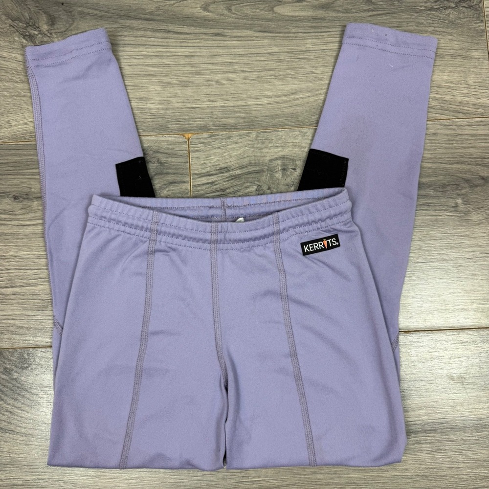 Kerrits Kids Small Lavender Purple Riding Tights Equestrian Breeches USA Made